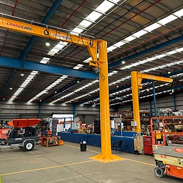 Jib crane installation in Ingleburn NSW