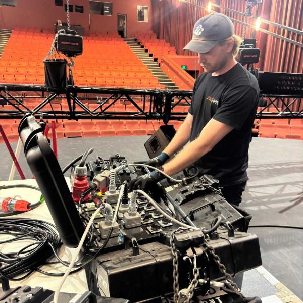 Entertainment hoist inspection & servicing for Tamworth Country Music Festival