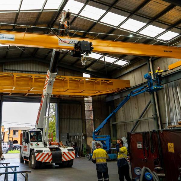 10 tonne overhead crane replacement in Caringbah NSW