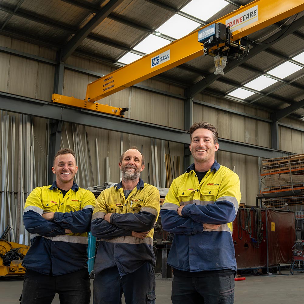 Crane Care team in Sydney