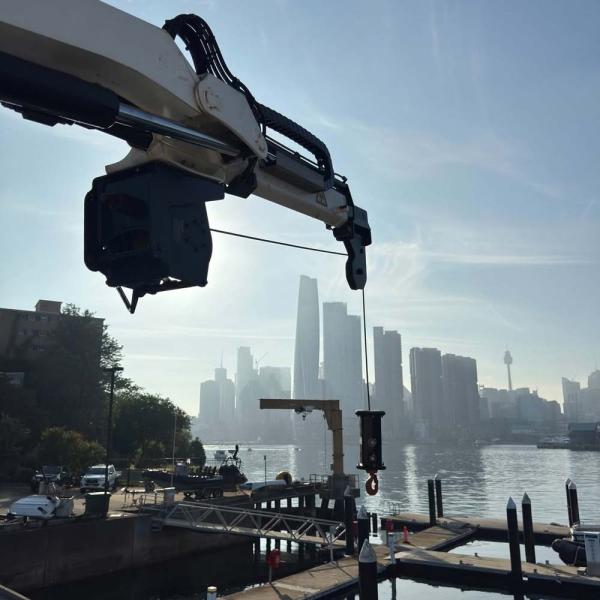 Crane servicing for the marine and port industry in Sydney