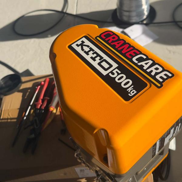 Electric chain hoist inspection in Sydney