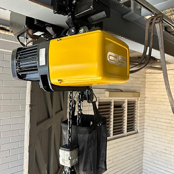 Electric chain hoist inspection in Sydney