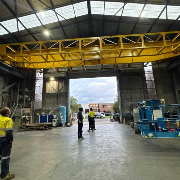 New crane installations in Sydney