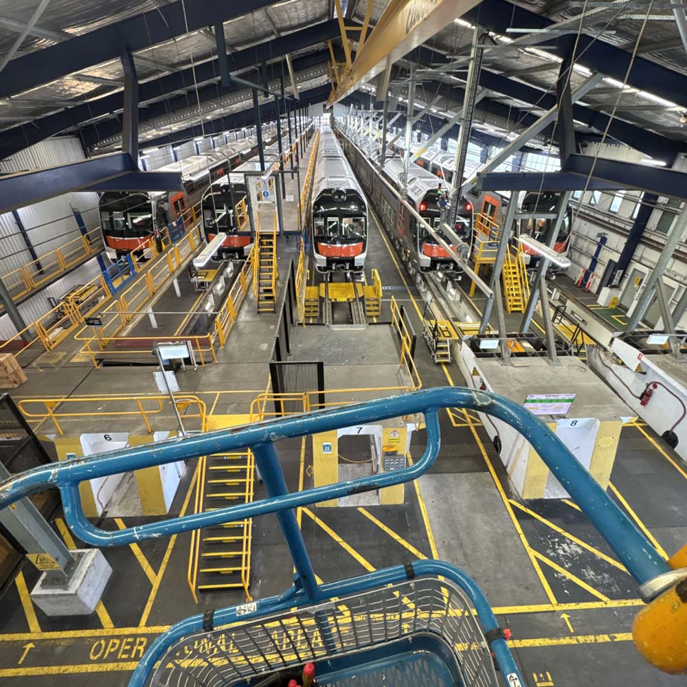 Railway crane inspection and repair in Sydney